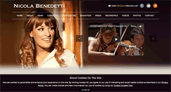 Desktop Screenshot of nicolabenedetti.co.uk
